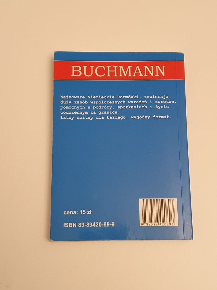 Rozmówki niemieckie Buchmann
