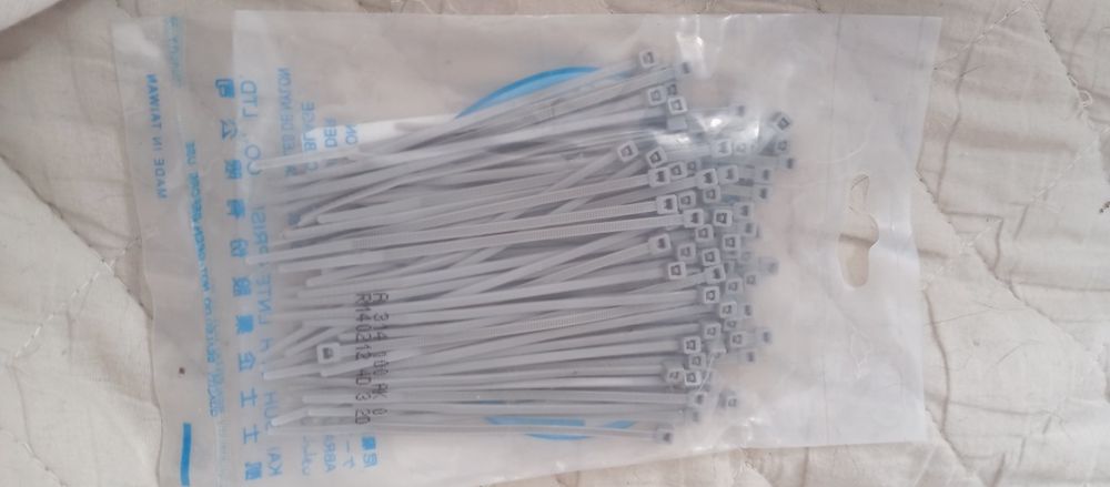 Abraçadeira de fivela cinza 100x2,5cm