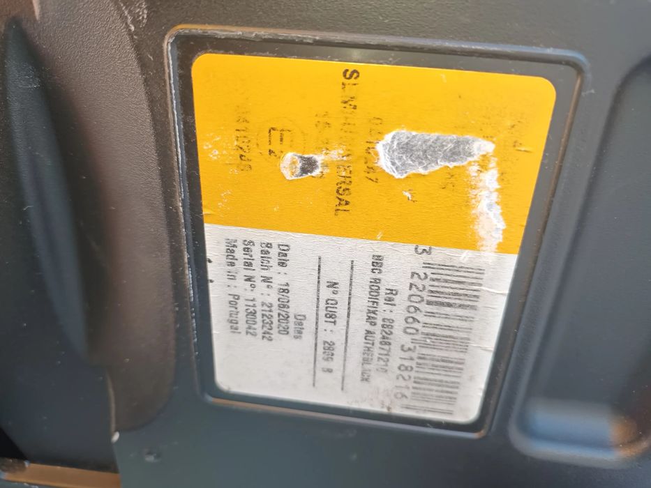 Cadeira auto bebeconfort grupo 2/3 isofix