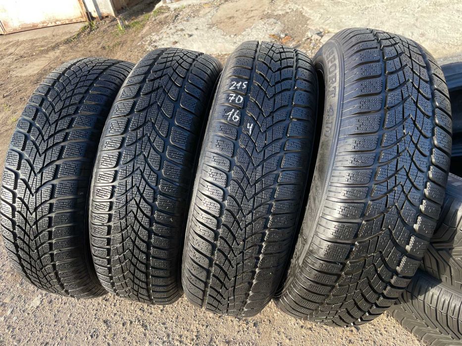 ЗИМА 215/70R16 DUNLOP - 4шт.  - 2022 - Есть и другие