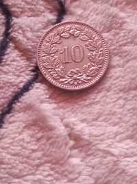 Монета Швецария1939