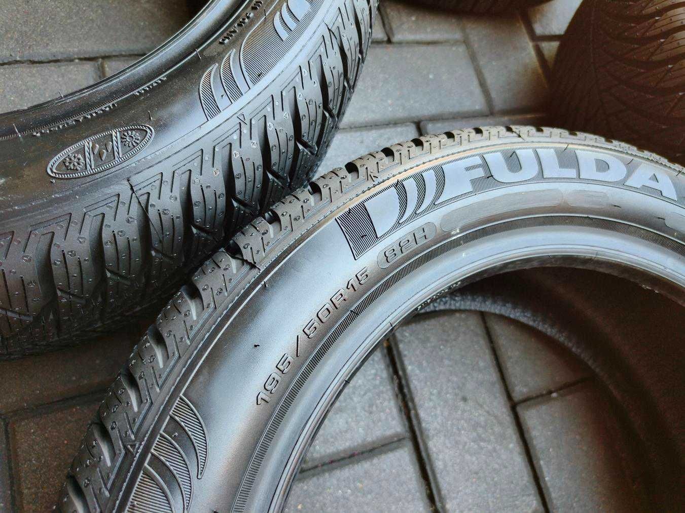 195/50 82H R15 FULDA Multicontrol 8mm 2022r Całoroczne Opony 4szt NOWE