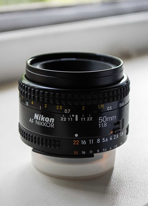 Портретник Nikon AF Nikkor 50mm F1:1.8 - стан як новий