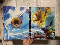Nowy duzy niebieski album Pokemon Pikachu na 432 karty