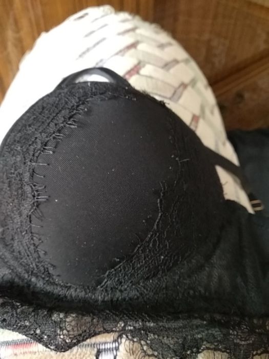 Лифчик бюстгальтер со стрипами 80 В