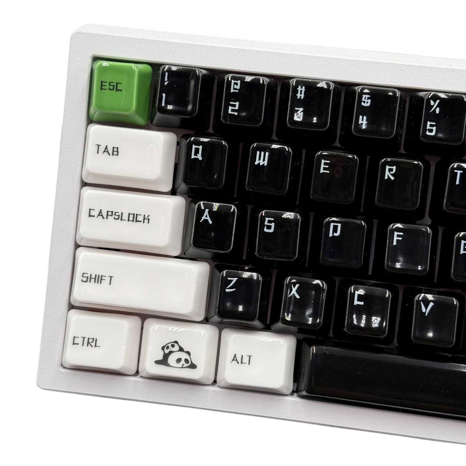 Кейкапи для механічних клавіатур Cerakey Panda (65% - 75% kit)