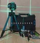 Лазерный уровень 4D 360°( 2 АКБ,пульт ДУ,цифровой дисплей...