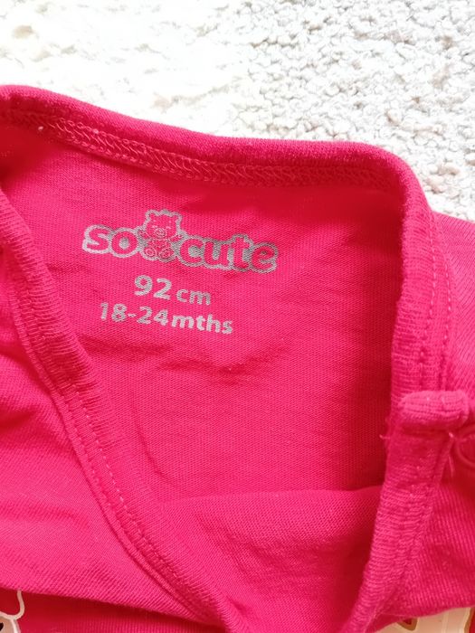 Body, bluzeczka, leginsy 92