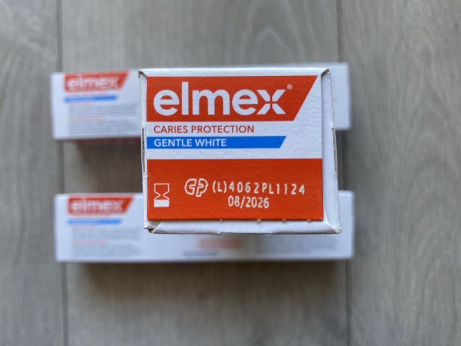 3x Pasta do zębów elmex Przeciw Próchnicy Gentle White Whitening 75ml