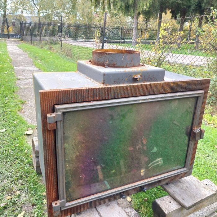 Kominek żeliwny piec koza Tanioo Zobacz