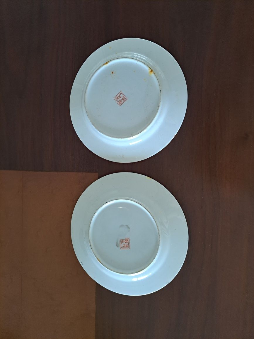 Porcelana chinesa, pratos decorativos