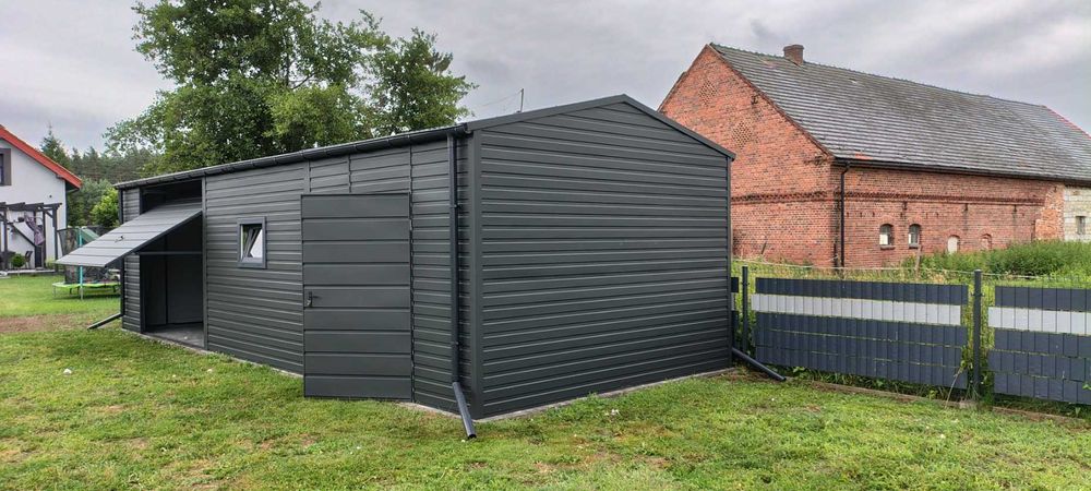 Garaż Blaszany Drewnopodobny PREMIUM PRODUCENT!!!