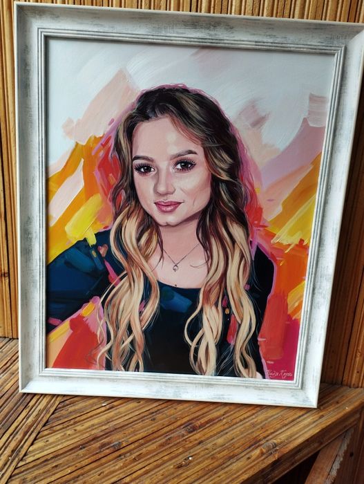 Портрет.Художник. Картина