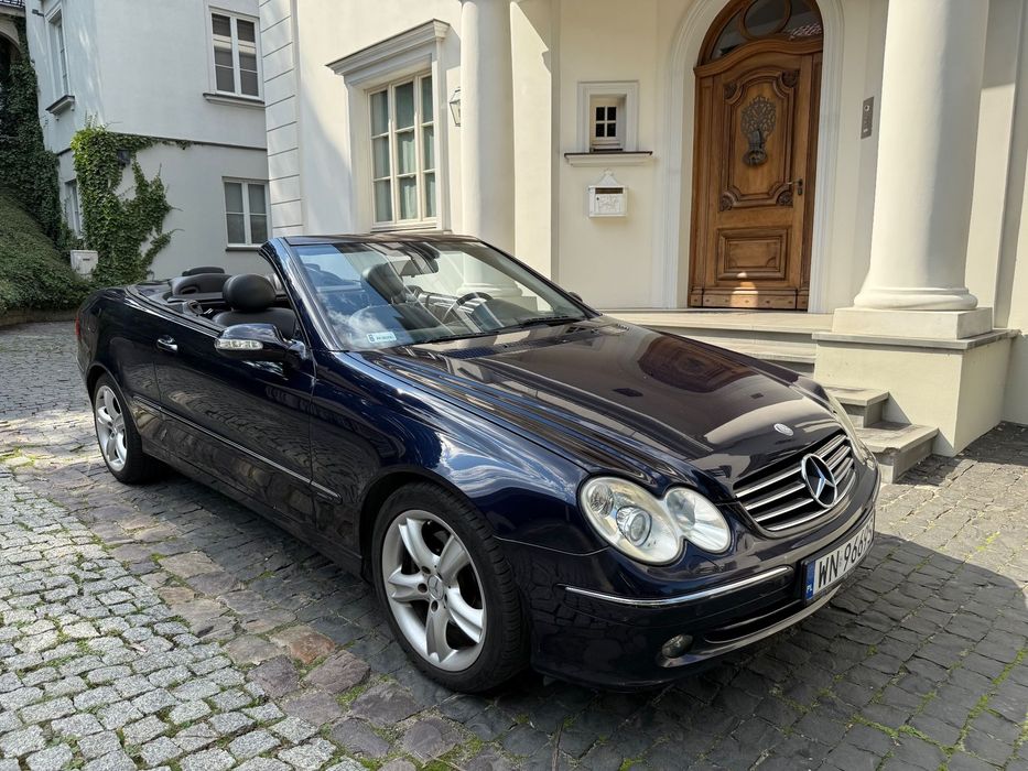 Mercedes-Benz CLK Cabriolet, zadbany, bez wkładu, skóra