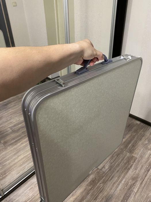 Стол алюминиевый раскладной для пикника + 4 стула