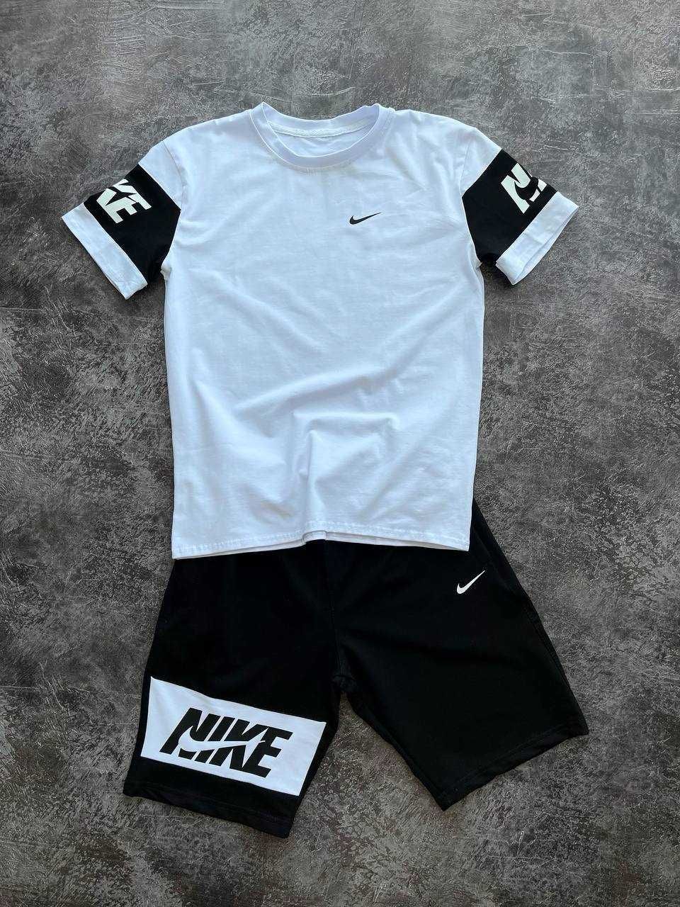 Футболка + шорти Nike костюм літній | Спортивний костюм на літо Найк