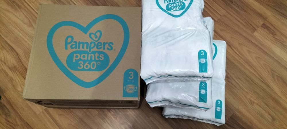 Sprzedam Pieluchomajtki pampers pants 3