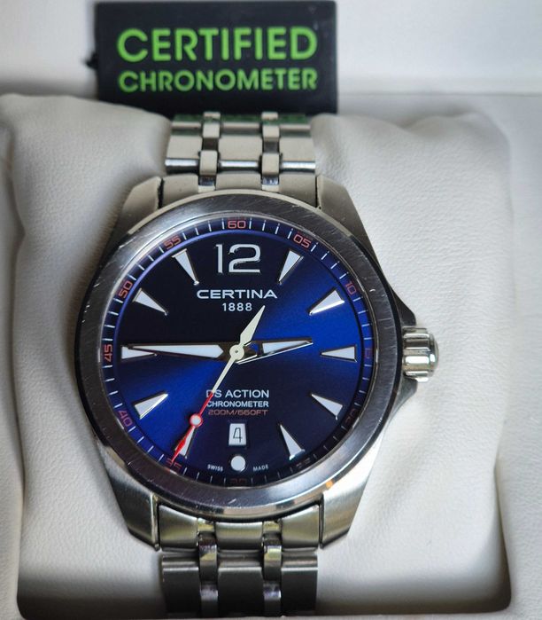 CERTINA DS ACTION 200 M  Chronometr kwarcowy, Obniżka Ceny !