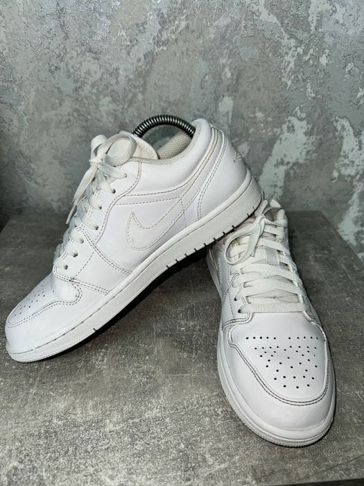 Кеди шкіряні Nike Air Jordan Low 100%оригінал