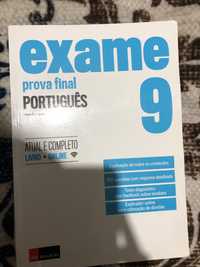 Livro de exames de portugues e matematica