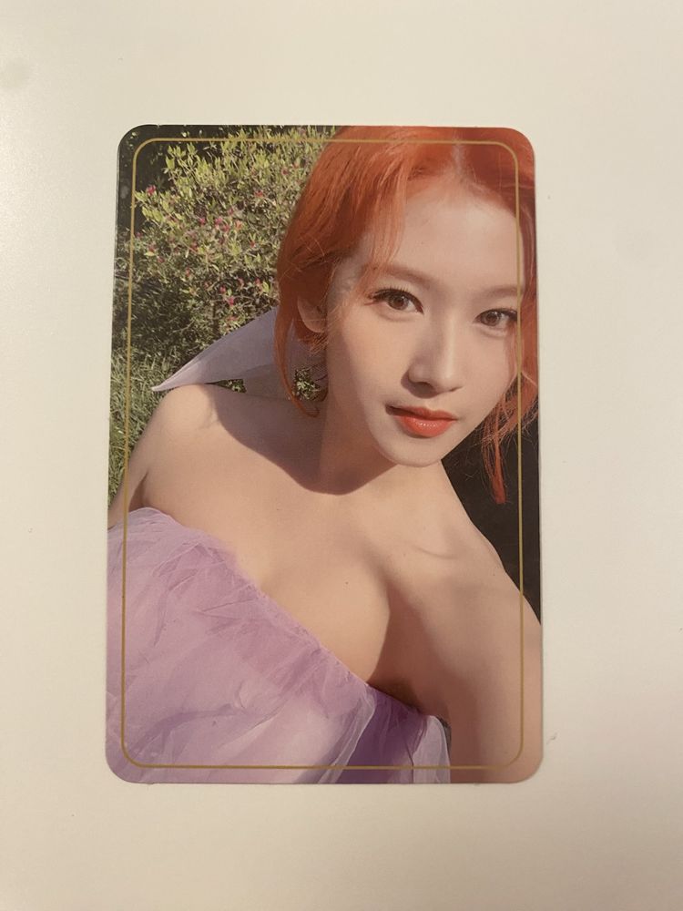 sana kpop pc photocard more & more twice bts