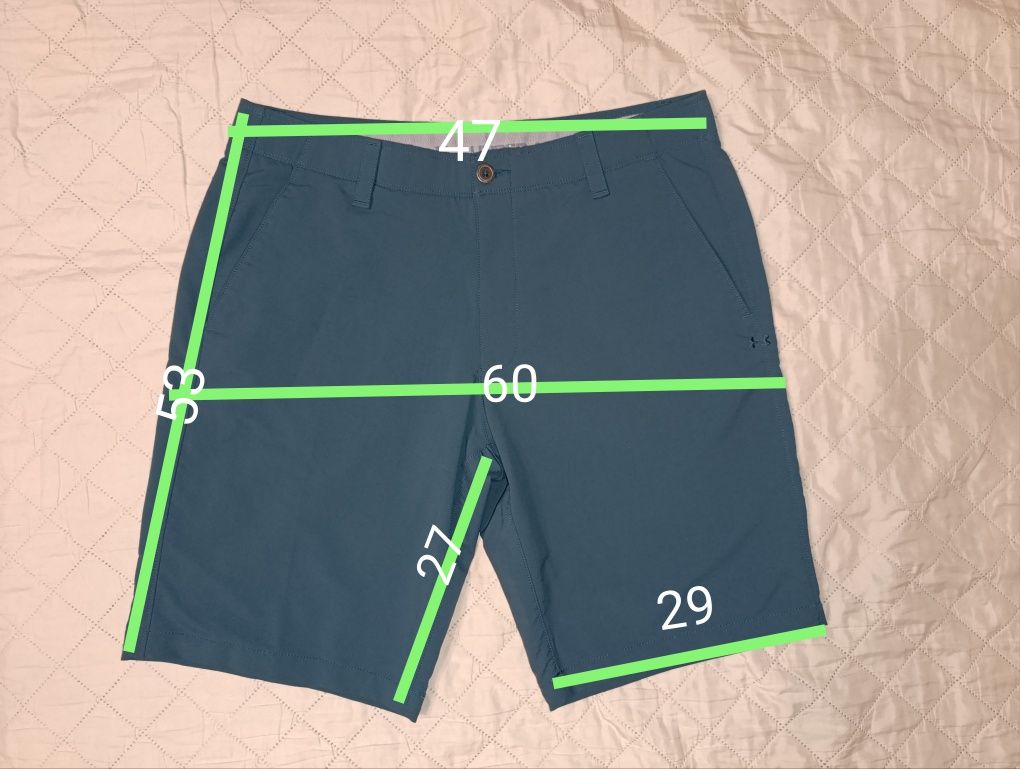 Under Armour мужские свободные шорты для гольфа Hear Gear р.36 54-56