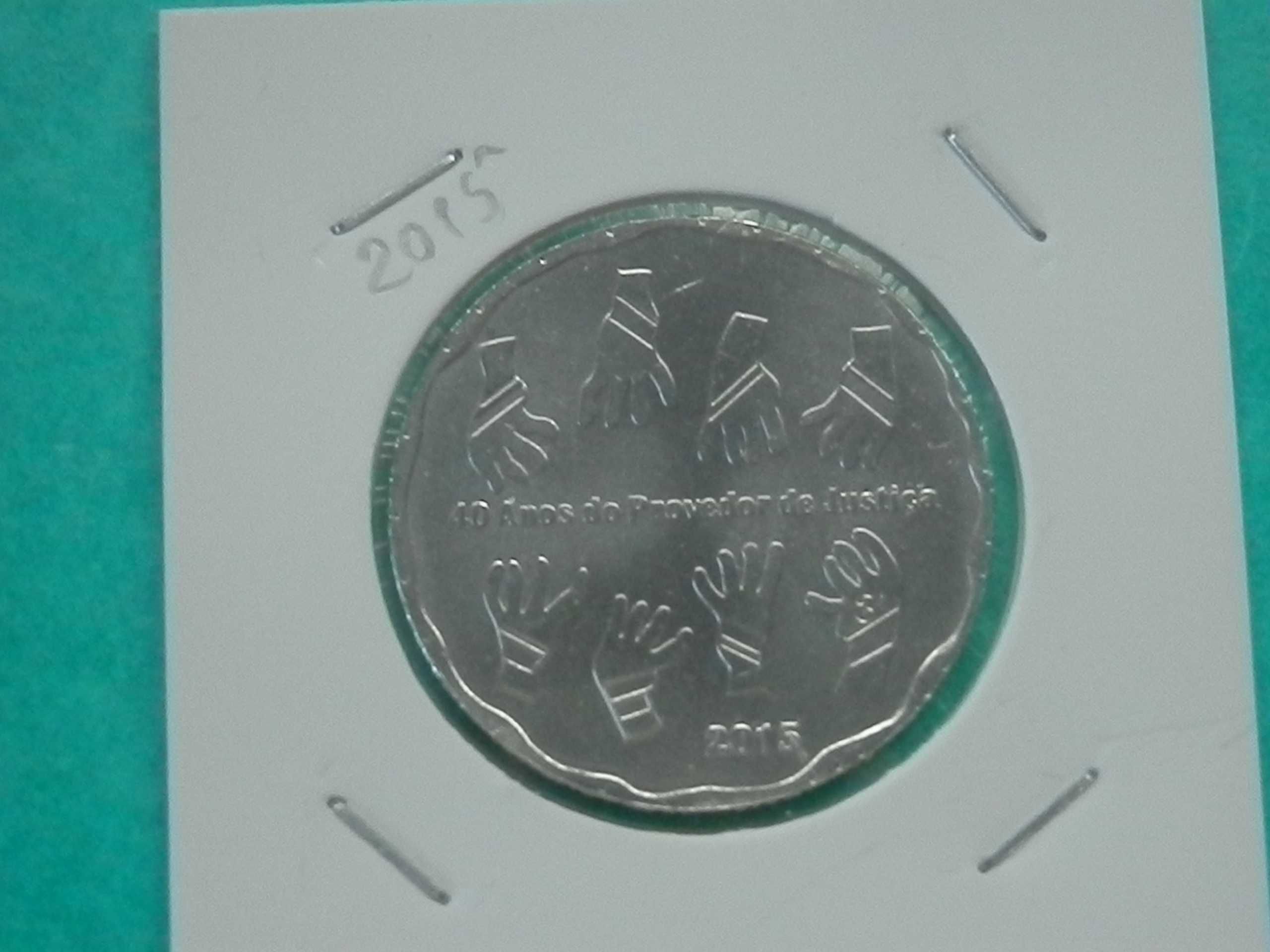 1142 - Euro: 2,50 euros 2015 cuni Provedor Justiça, por 3,00