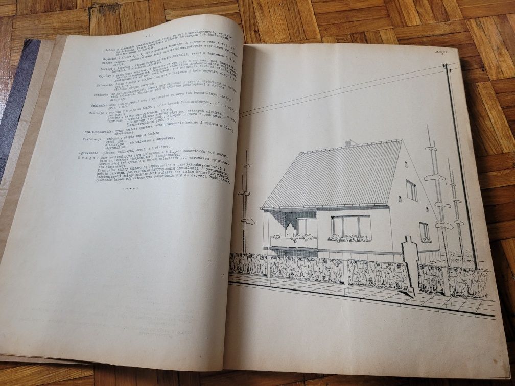 Oryginalny projekt domu z 1957 roku