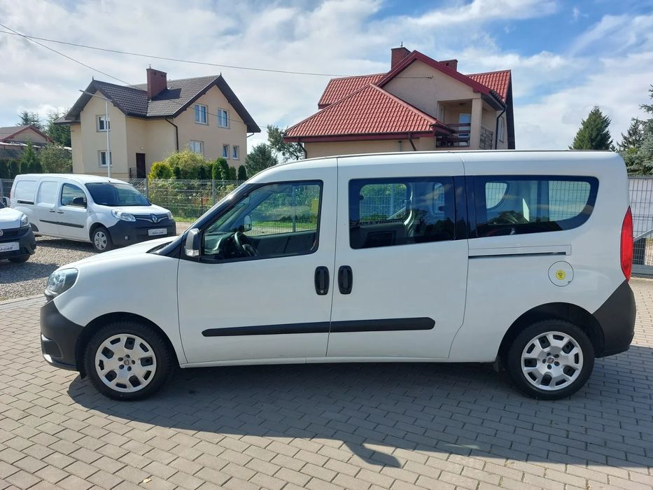 Fiat Doblo MAXI, 5-osobowy, Polski salon, Serwisowany, FV 23%.