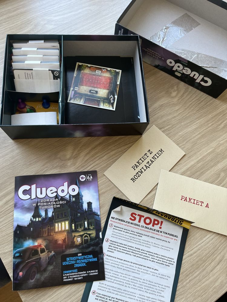 Cluedo zdrada w posiadlosci