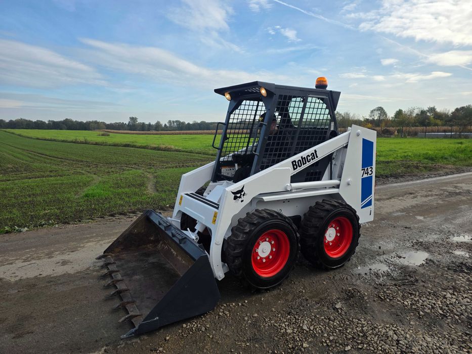 Miniładowarka Bobcat 743 Ładowarka Kubota Diesel