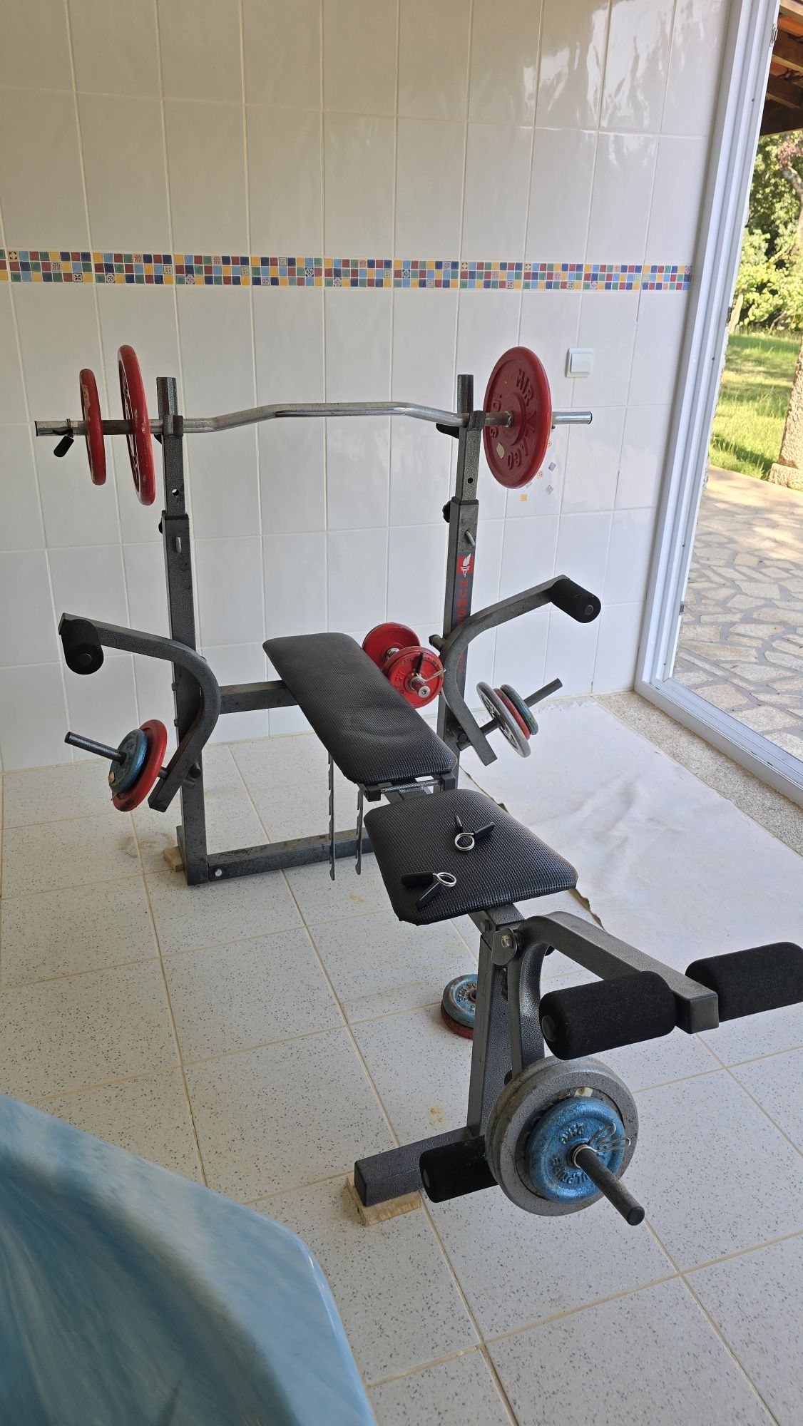 Máquina musculação