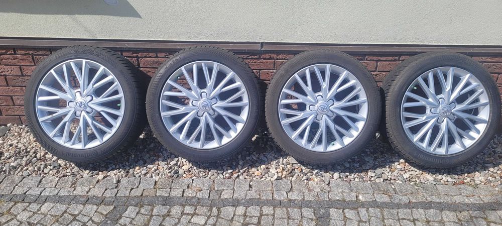 215/50 R18, 4 koła,felgi aluminiowe, opony zimowe,ToyotaYaris Cross