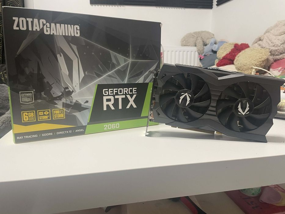 RTX 2060 6GB ZOTAC AMP z pudelkiem