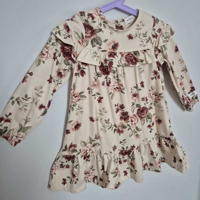 Sukienka w kwiatki dla dziewczynki Newbie 92