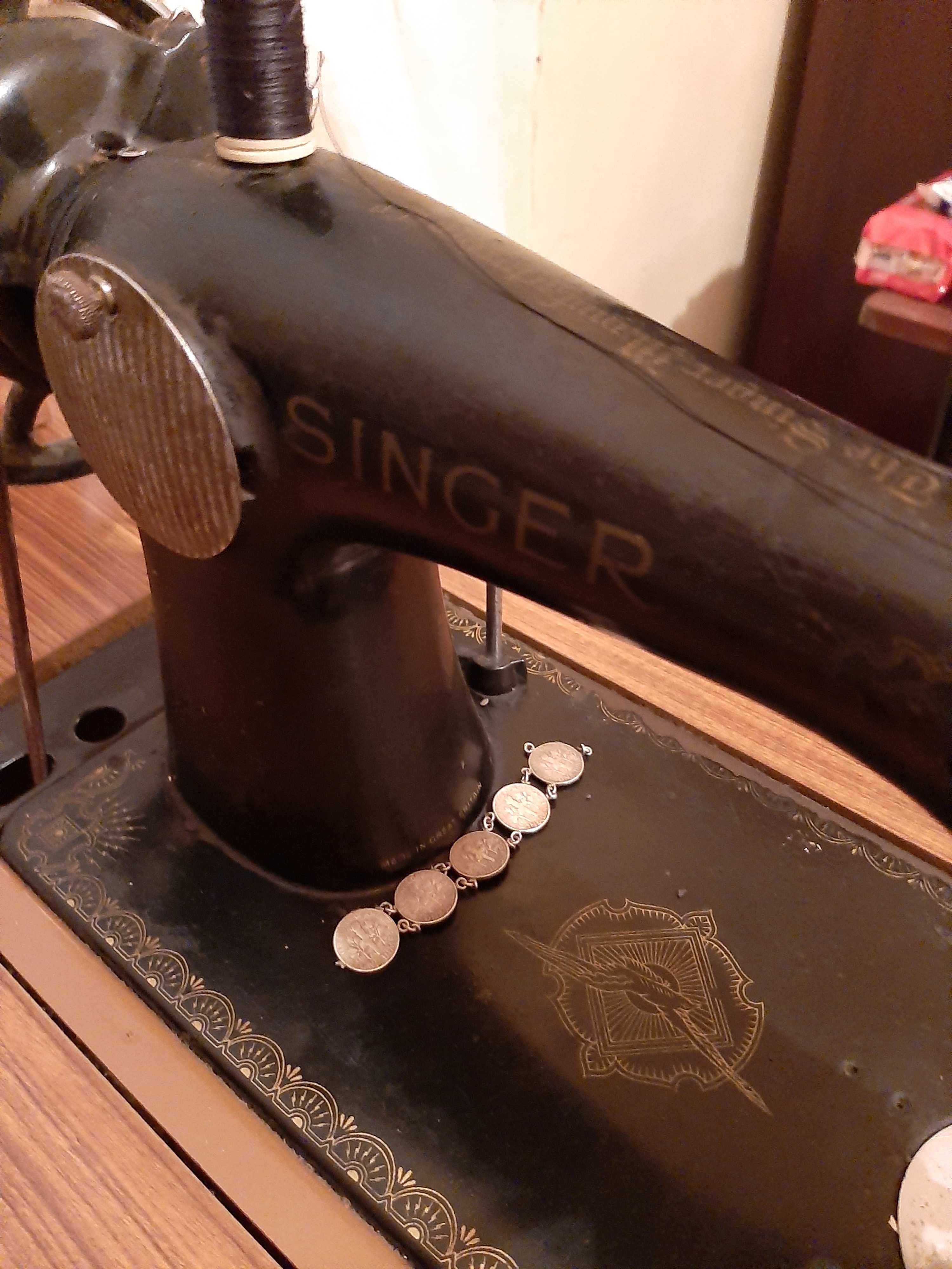 Máquina costura vintage singer