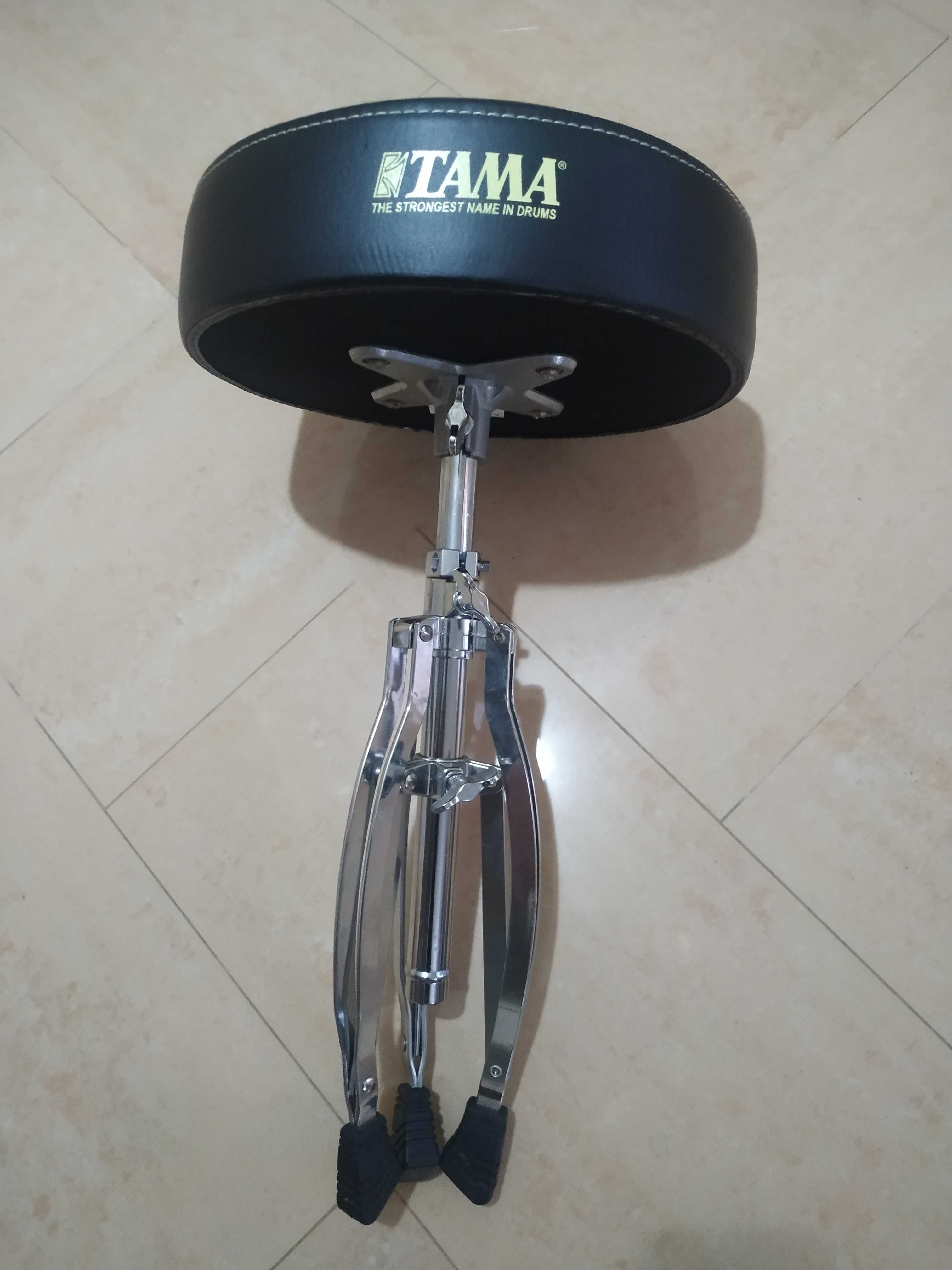Banco de baterista TAMA HT130 em excelente estado c/ fatura