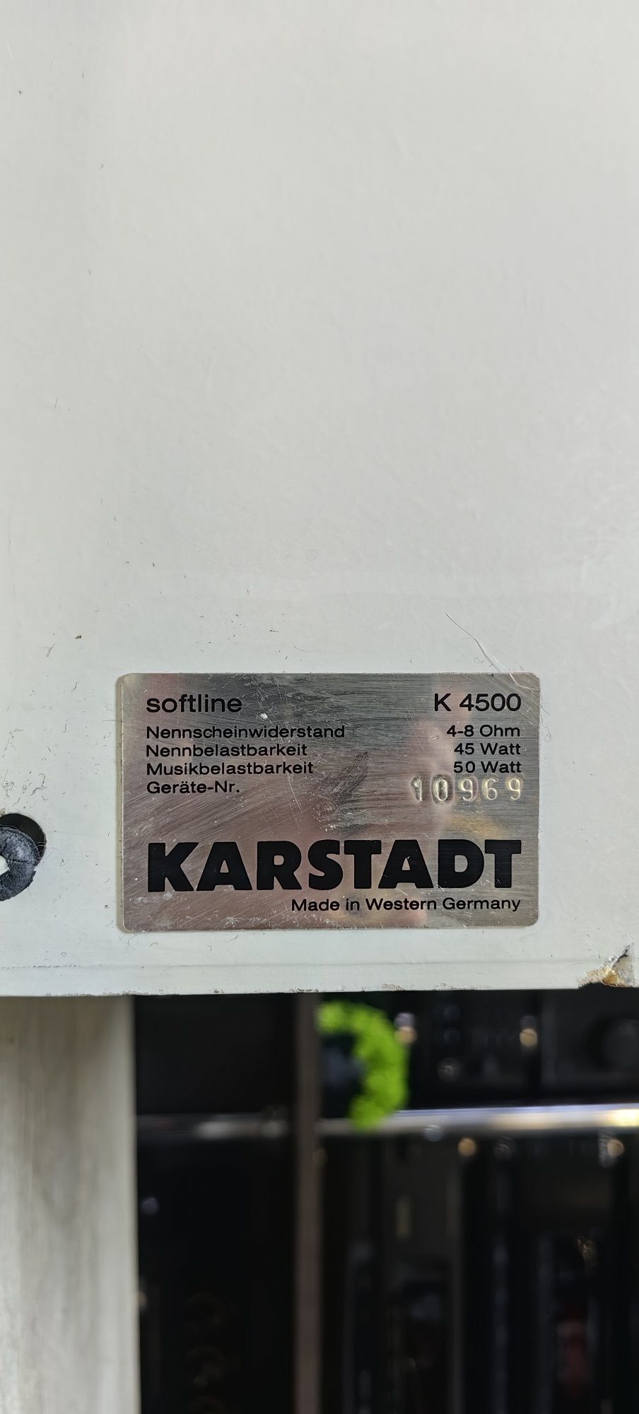 3-х полосна акустика  Karstadt K4500/4Ω