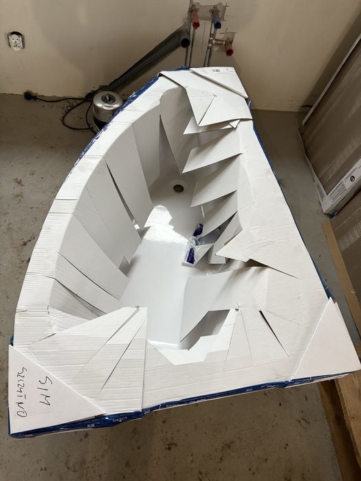 Wanna narożna 130x85