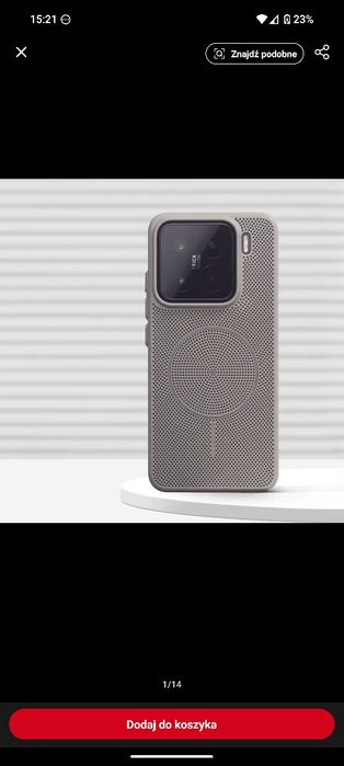 Etui Xiaomi 15 szare , czarne
