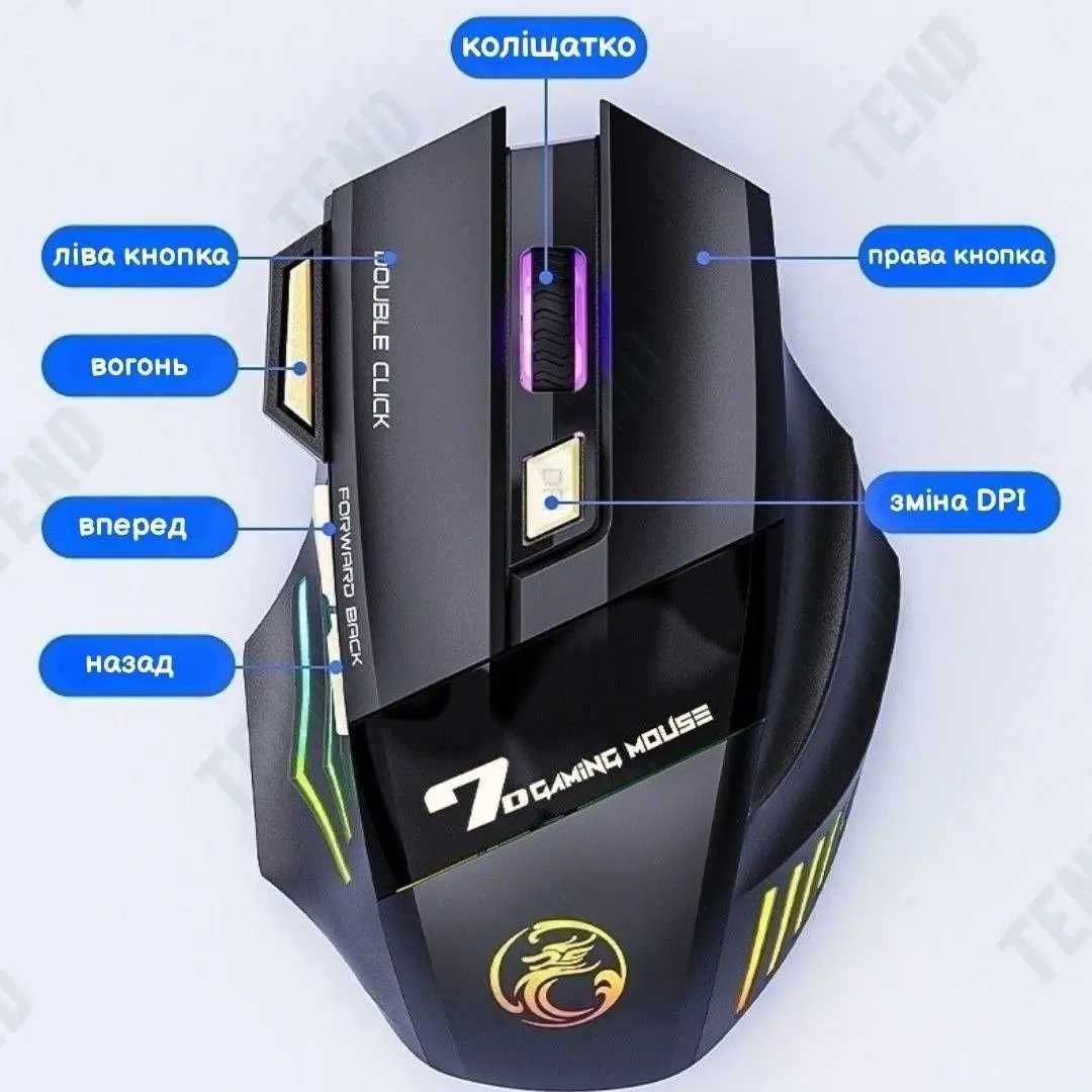 Миша imice GW-X7 2,4G Bluetooth