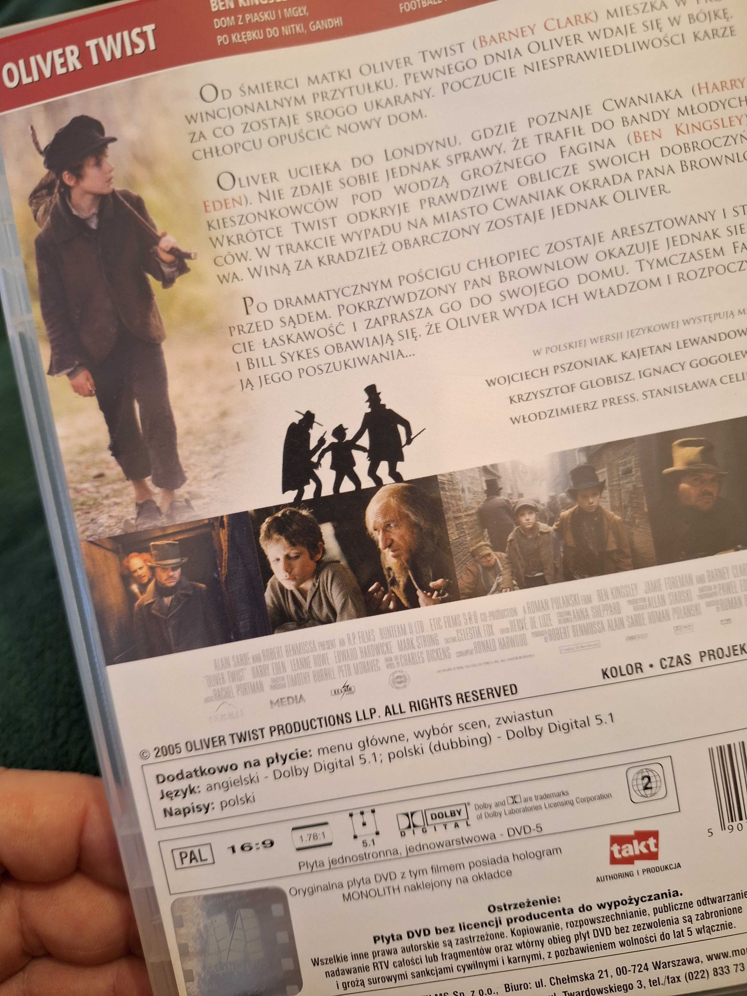 Film DVD Oliver Twist - NAJTANiej!!! - Prezent !!