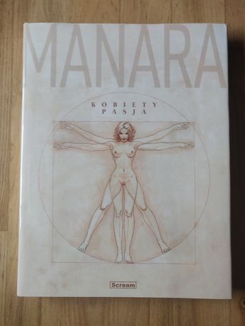 Manara artbook Kobiety Pasja Scream Comics