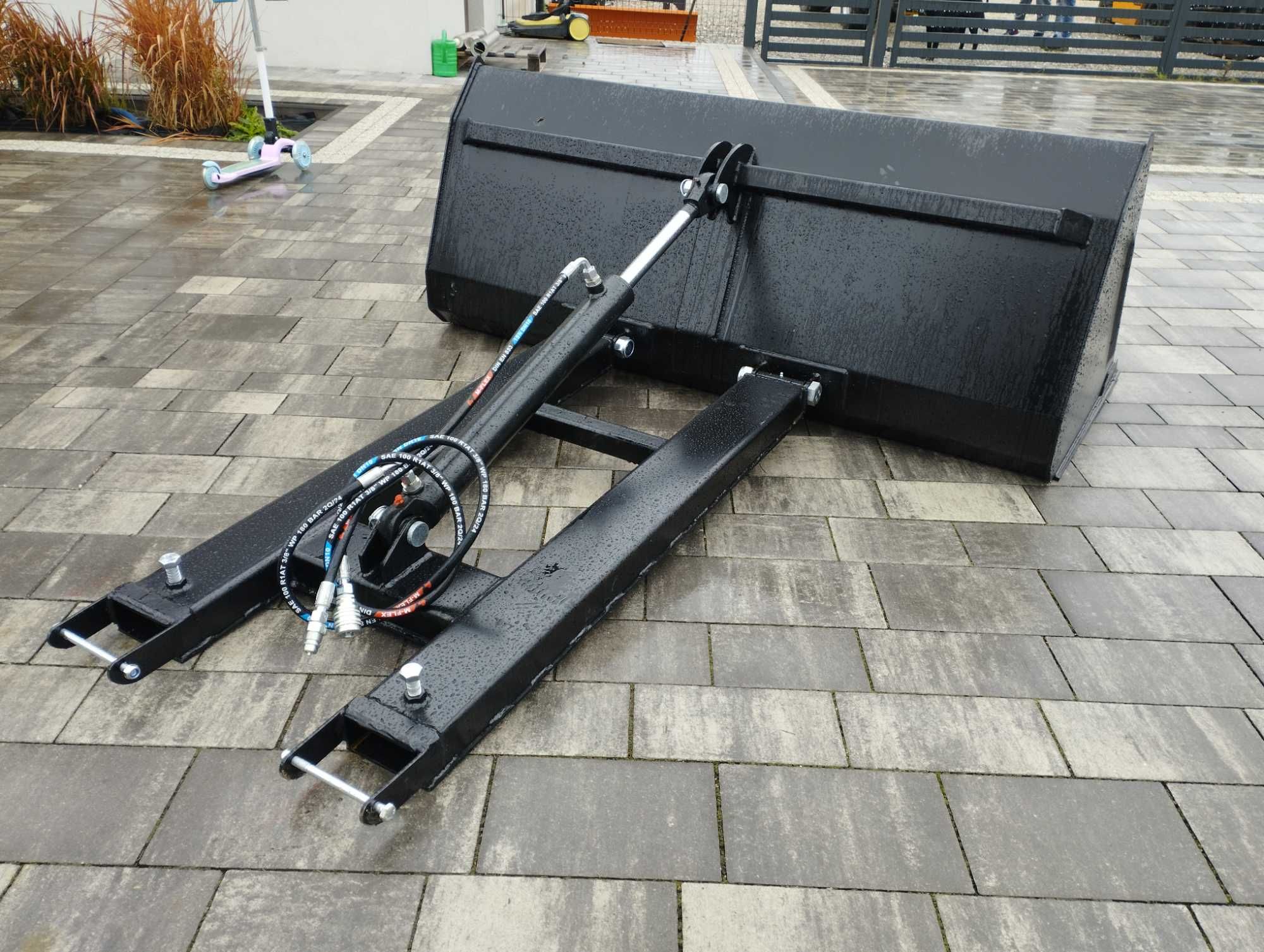 Łyżka na Wózek Widłowy Łyżka Hydrauliczna Różne Szerokości Dowóz RATY
