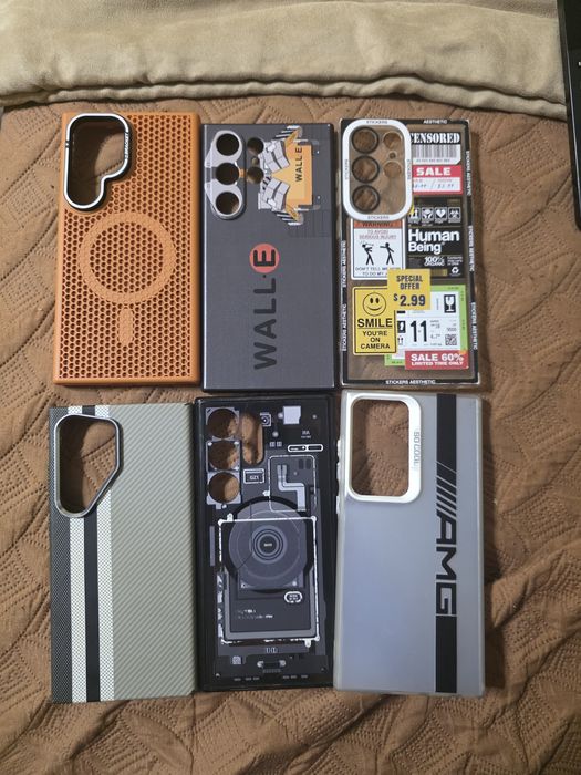 S24 Ultra capas conjunto