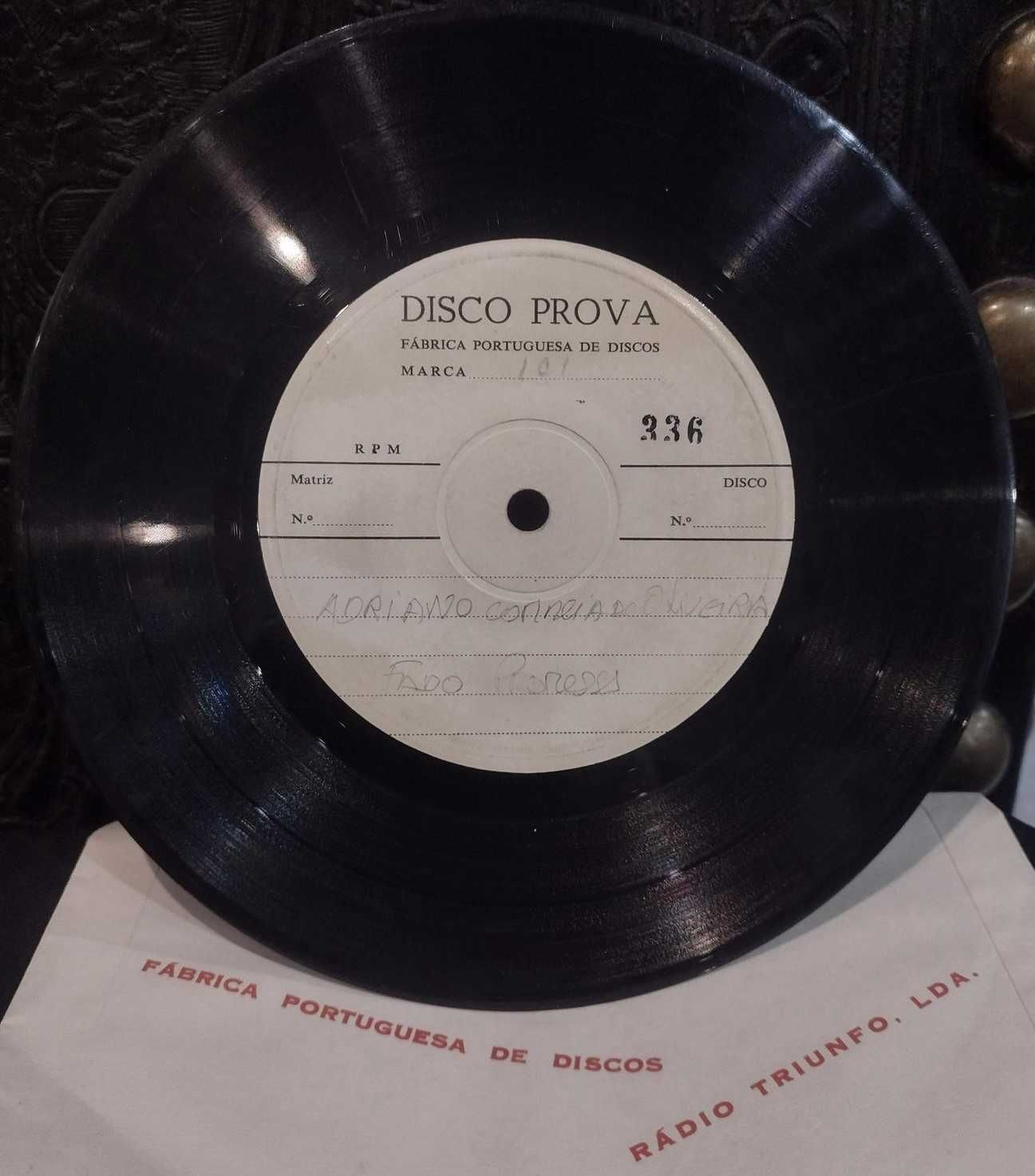 Adriano Correia de Oliveira - EP - Disco Prova