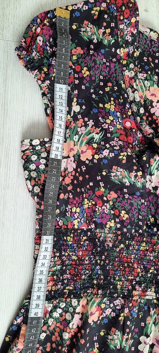 Letnia bluzka kwiaty H&M 40/42