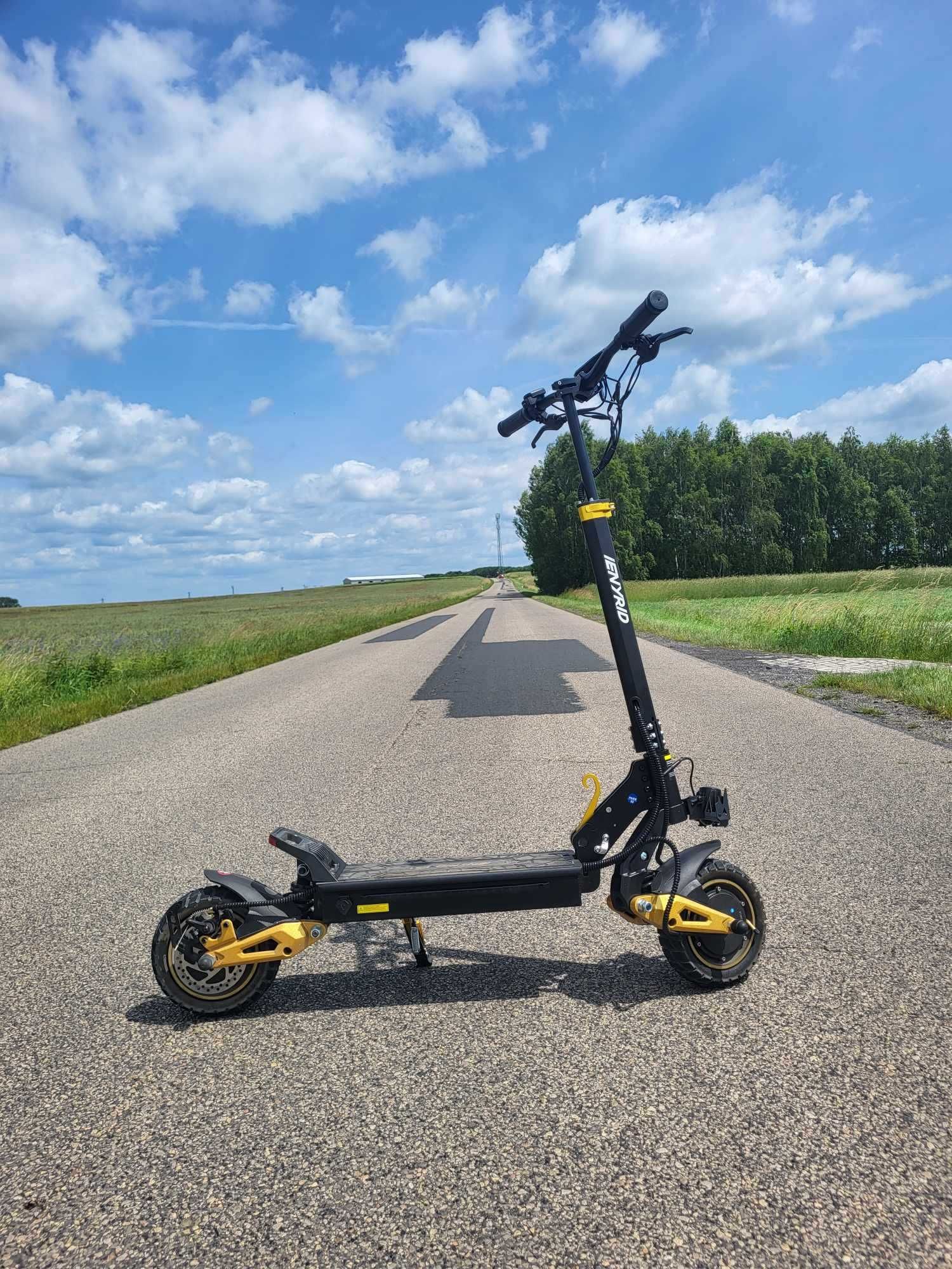 Hulajnoga elektryczna- iEnyrid ES1 GOLD - Prawie nowa - 19km przebiegu