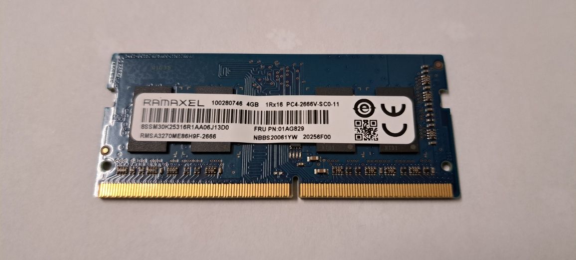 4GB RAMAXEL DDR4 PC4-2666 Laptop RAM Memory SODIMM