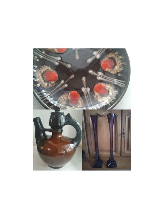 Вазы БЕРЦ,Блюдо Рига, кувшин